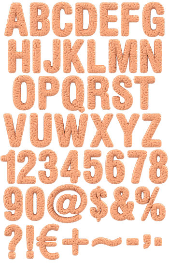 Brain science Font