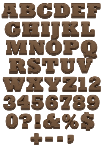 Chocolate Present sweet Font