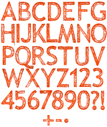 Red Thread spider Font