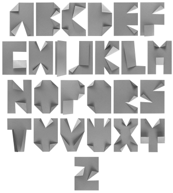 A4 paper Font
