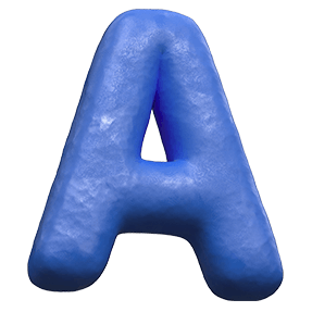 Blue Clay Font