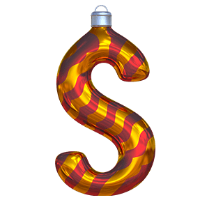 Red And Yellow Balls Font