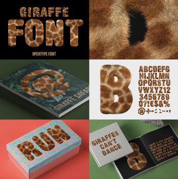 Wild Safari OpenType Alphabet Made By Handmadefont.com