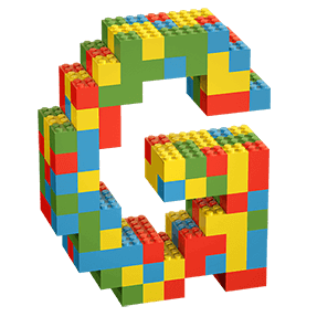 Lego Random Color Font