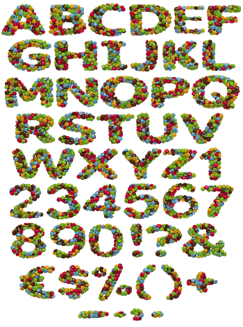 Melts In Your Mouth sweet Font