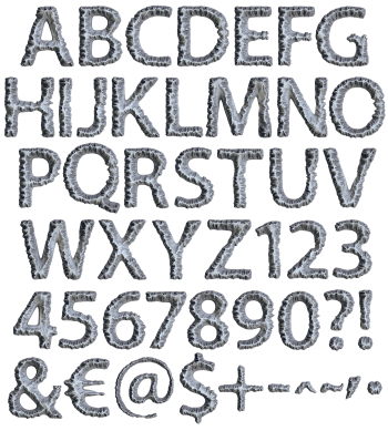 Mountain handmade Font