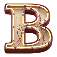 Neon Illumination Font
