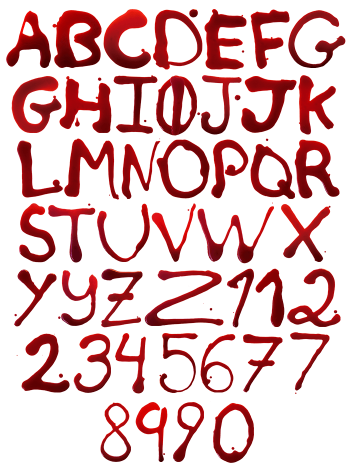 Maniac Blood Font