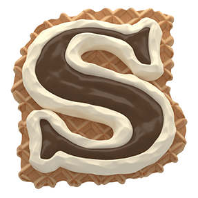 Waffel Cream Tasty Font