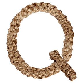 Handcrafted Rope Typeface