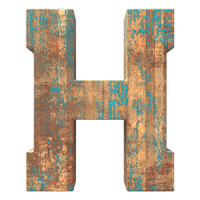 Wooden Grunge Typeface