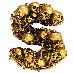 Golden Horror Typeface