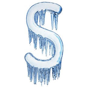 Melting Ice Typeface
