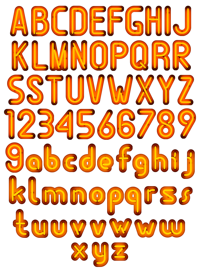 Nightclub Font. Give In To Bright Font Attraction - Image 2