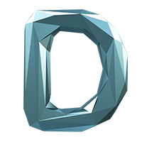 Blue Turquoise Font D