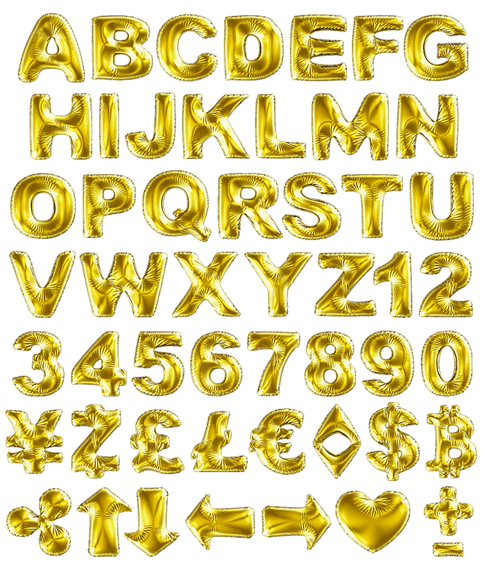 Golden Party Font. Life Of Handmade Font Party - Image 2