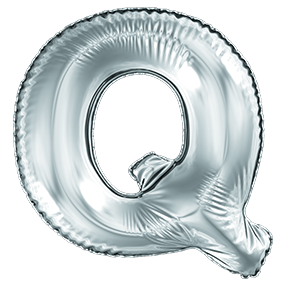 Inflatable Silver Typeface