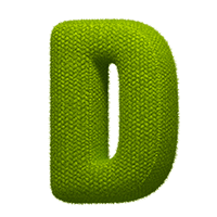 Green Knit Font D