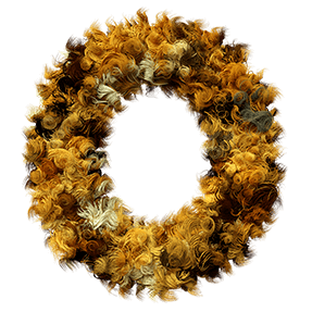 Welsh Terrier Font. Handmade Font That Barks