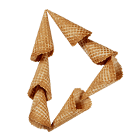 Waffle Corner Font D