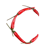 Chilli Pepper Font C