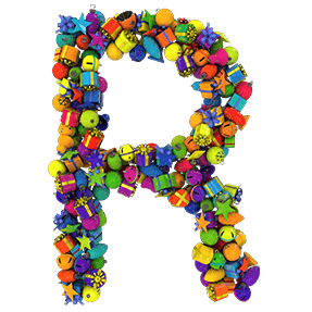3D Christmas Font