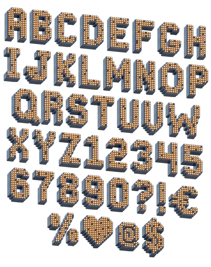 LED Signal Font. Glamorous Creative Typeface - Image 2