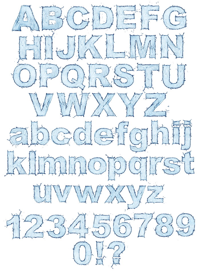 Aqua Splash Font - Image 2