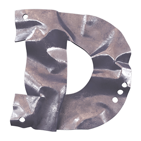 Damage Metal Font