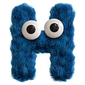 Monster Eyes font