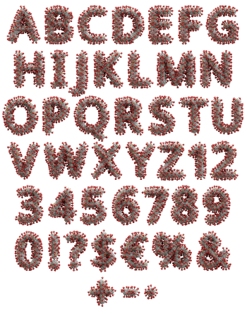Covid-19 Font / Corona Virus Font