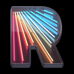 Retro Neon font