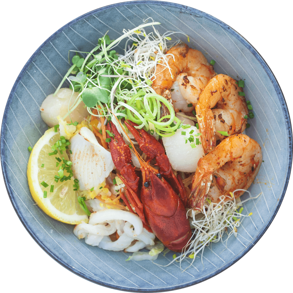 Kuum salat mereandidega