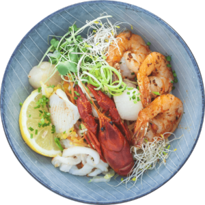 Kuum salat mereandidega