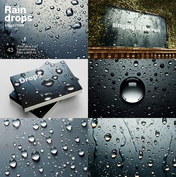 Rain drops background images. Rainy season, rainy weather