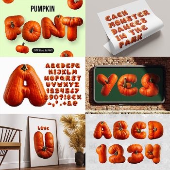 Pumpkin Alphabet