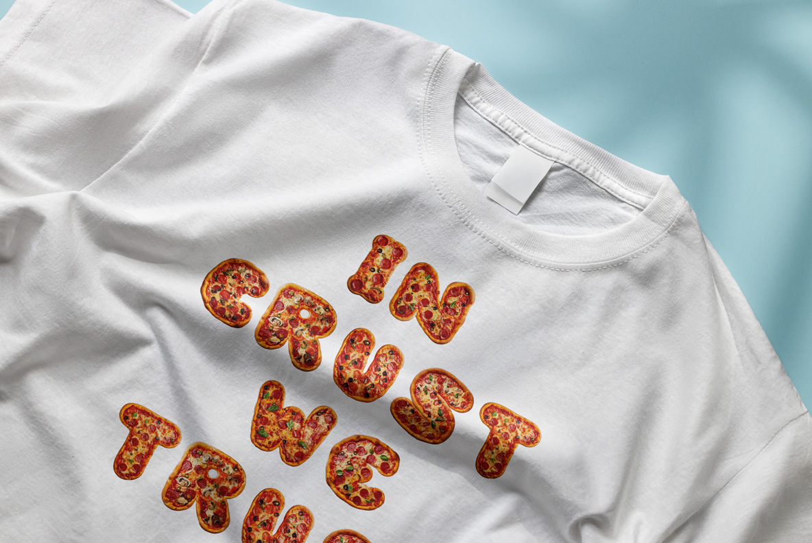 Pizza alphabet