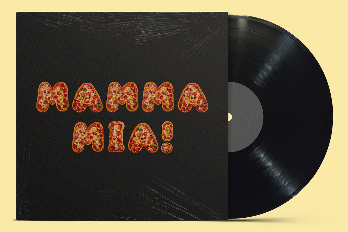 Pizza alphabet