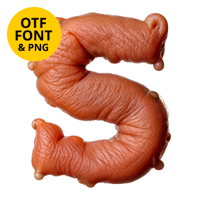 ugly skin font